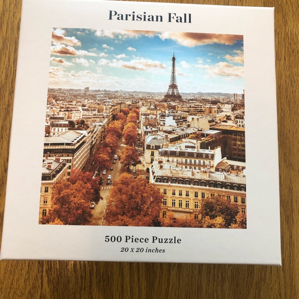 Galison 500 piece Parisian Fall